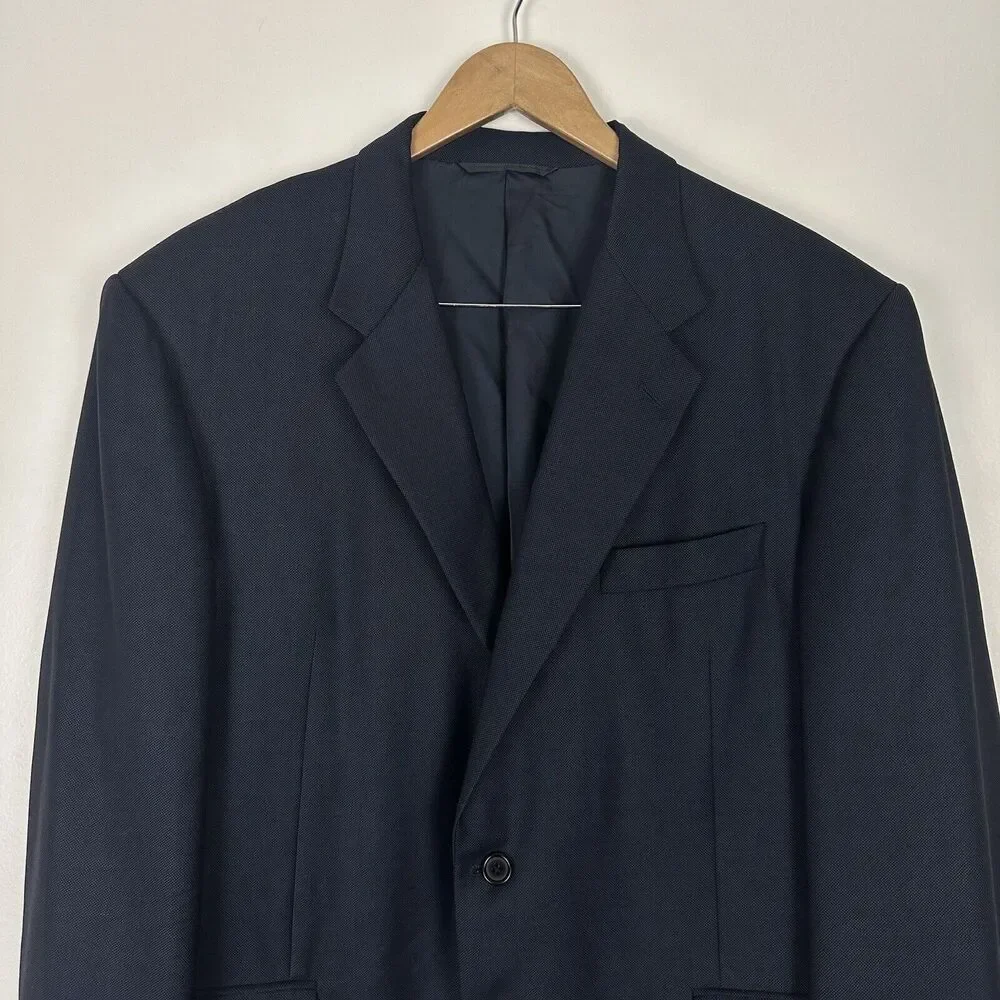 Loro Piana Men's Navy Blue Sport Coat Blazer